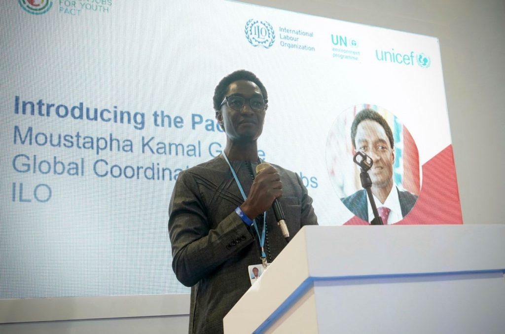 Opening statement by Moustapha Kamal Gueye, Global Coordinator, Green Jobs, ILO