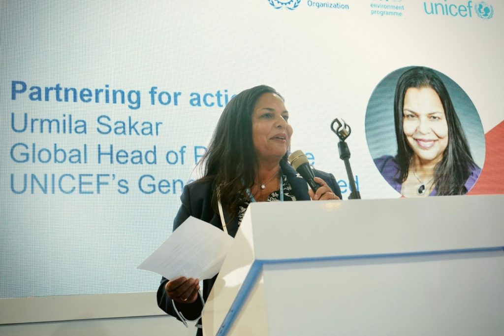 Partnering for action, Urmila Sarkar, Global Head of Programmes, UNICEF’s Generation Unlimited